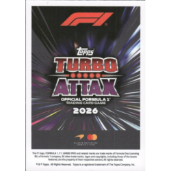 Compra online Oscar Piastri 2026 F1 Hero Cards Formula 1 Turbo Attax 2026