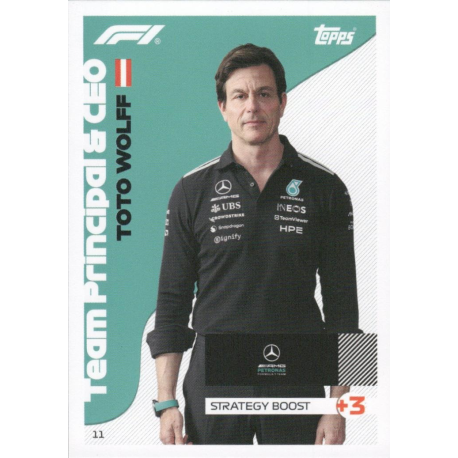 Compra Toto Wolff 2026 F1 Team Principals Colección Topps Turbo Attax Formula 1 2026