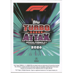 Añade a tu colección George Russell - Kimi Antonelli 2026 F1 Dynamic Duos Topps Formula 1 Turbo Attax 2026