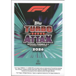 Compra online George Russell Power In Numbers Turbo Attax Formula 1 2026