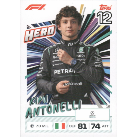 Compra Kimi Antonelli 2026 F1 Hero Topps F1 Turbo Attax 2026