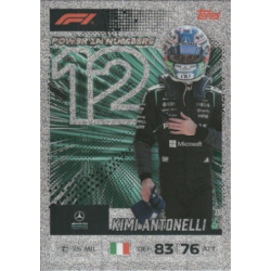 Encuentra Kimi Antonelli Power In Numbers Cartas F1 Turbo Attax 2026