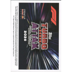 Completa tu colección Oracle Red Bull Racing F1 Team Logos Cards Formula 1 Turbo Attax 2026