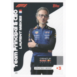 Compra online Laurent Mekies 2026 F1 Team Principals Cartas Turbo Attax Formula 1 2026