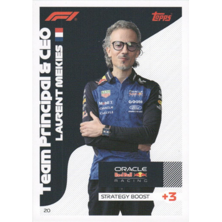 Compra online Laurent Mekies 2026 F1 Team Principals Cartas Turbo Attax Formula 1 2026