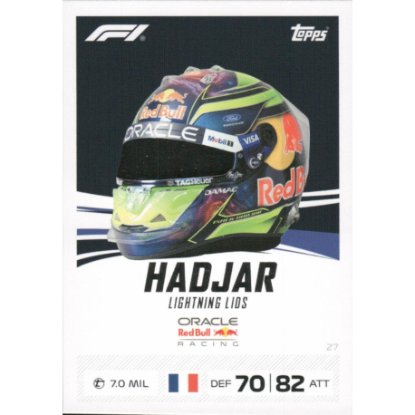 Compra online Isack Hadjar Lightning Lids F1 Turbo Attax 2026