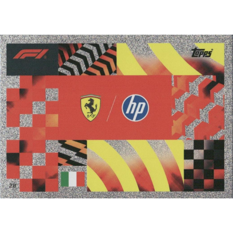 Consigue ahora Scuderia Ferrari HP F1 Team Logos Topps F1 Turbo Attax 2026