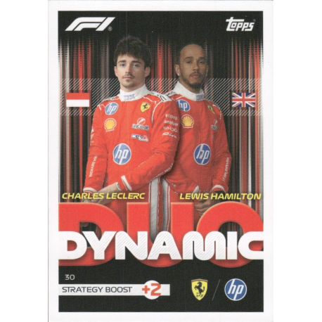 Consigue Charles Leclerc-Lewis Hamilton 2026 F1 Dynamic Duos Turbo Attax Formula 1 2026