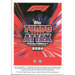 Colecciona Lewis Hamilton Lightning Lids Cartas Topps Turbo Attax 2026