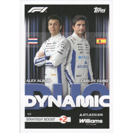 Busca y compra Alex Albon - Carlos Sainz 2026 F1 Dynamic Duos Colección Turbo Attax 2026