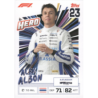 Find Alex Albon 2026 F1 Hero Topps F1 Cards Turbo Attax 2026