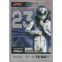 Encuentra Alex Albon Power In Numbers Turbo Attax F1 2026
