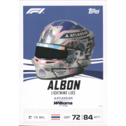 Consigue Alex Albon Lightning Lids F1 Turbo Attax 2026