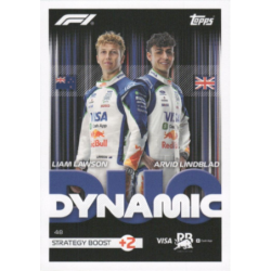 Consigue ahora Liam Lawson - Arvid Lindblad 2026 F1 Dynamic Duos Colección F1 Turbo Attax 2026