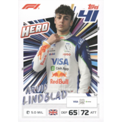 Añade a tu colección Arvid Lindblad 2026 F1 Hero Colección Turbo Attax 2026