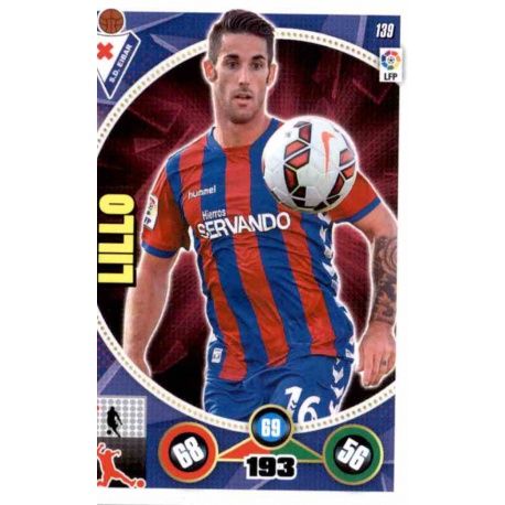 Lillo Eibar 139 Adrenalyn XL La Liga 2014-15