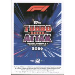 Consigue ahora Arvid Lindblad Lightning Lids Cartas F1 Turbo Attax 2026