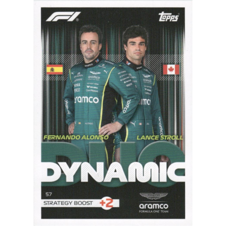 Consigue Fernando Alonso - Lance Stroll 2026 F1 Dynamic Duos Cartas F1 Turbo Attax 2026