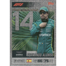 Encuentra Fernando Alonso Power In Numbers Cartas Turbo Attax Formula 1 2026