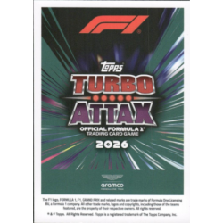 Buy Cards Fernando Alonso Power In Numbers F1 Cards Topps Turbo Attax 2026