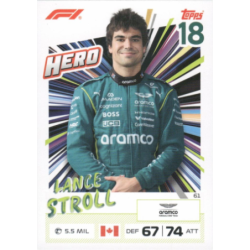 Busca y compra Lance Stroll 2026 F1 Hero Formula 1 Turbo Attax 2026