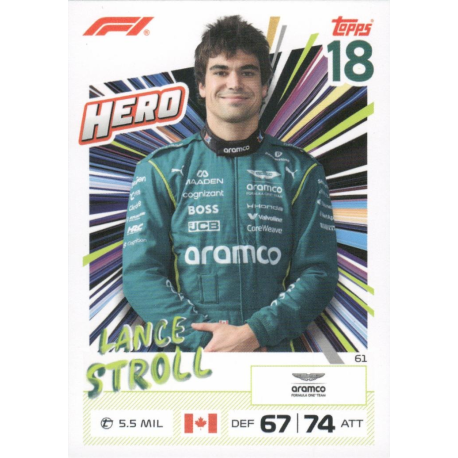Get it now Lance Stroll 2026 F1 Hero Turbo Attax F1 2026