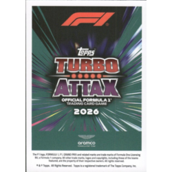 Consigue Lance Stroll Power In Numbers Topps F1 Cards Turbo Attax 2026