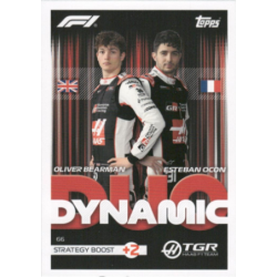 Completa tu colección Oliver Bearman - Esteban Ocon 2026 F1 Dynamic Duos Cartas Turbo Attax Formula 1 2026