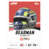 Consigue Oliver Bearman Lightning Lids Topps F1 Turbo Attax 2026