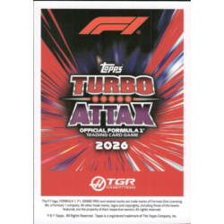 Consigue Oliver Bearman Lightning Lids Topps F1 Turbo Attax 2026