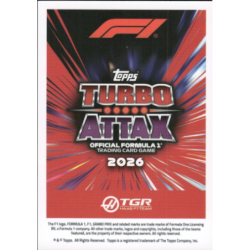 Completa tu colección Esteban Ocon 2026 F1 Hero F1 Turbo Attax 2026