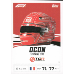 Consigue ahora Esteban Ocon Lightning Lids Cards Turbo Attax 2026