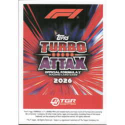 Consigue ahora Esteban Ocon Lightning Lids Cards Turbo Attax 2026