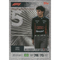 Añade a tu colección Gabriel Bortoleto Power In Numbers Topps Formula 1 Turbo Attax 2026