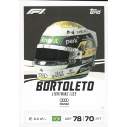 Encuentra Gabriel Bortoleto Lightning Lids Topps F1 Turbo Attax 2026