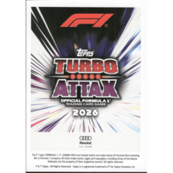 Encuentra Gabriel Bortoleto Lightning Lids Topps F1 Turbo Attax 2026