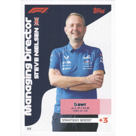 Consigue ahora Steve Nielsen 2026 F1 Team Principals Turbo Attax F1 2026
