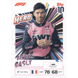 Consigue ahora Pierre Gasly 2026 F1 Hero Cartas F1 Turbo Attax 2026