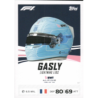 Colecciona Pierre Gasly Lightning Lids Colección Topps Turbo Attax Formula 1 2026