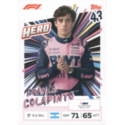 Busca y compra Franco Colapinto 2026 F1 Hero Colección Topps Turbo Attax Formula 1 2026