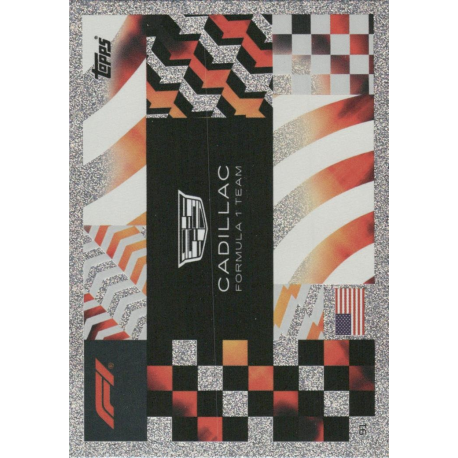 Find Cadillac Formula 1 Team F1 Team Logos Cards Turbo Attax 2026