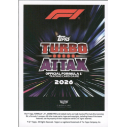 Get yours Sergio Perez - Valtteri Bottas 2026 F1 Dynamic Duos Topps F1 Turbo Attax 2026