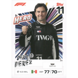 Consigue Sergio Perez 2026 F1 Hero Turbo Attax F1 2026