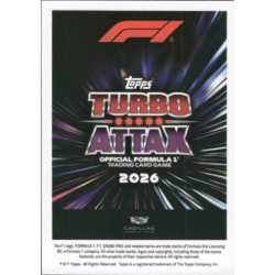 Buy Cards Sergio Perez 2026 F1 Hero Cards Formula 1 Turbo Attax 2026