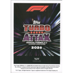 Get Sergio Perez Power In Numbers Turbo Attax F1 2026