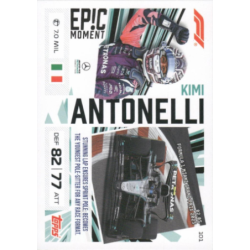 Busca y compra Kimi Antonelli Epic Moments Cartas Topps Turbo Attax 2026