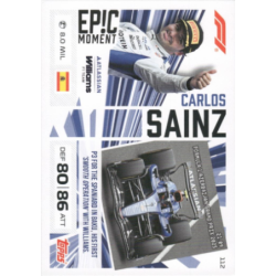 Completa tu colección Carlos Sainz Epic Moments Cartas F1 Turbo Attax 2026
