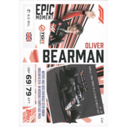 Hazte con Oliver Bearman Epic Moments Cartas Topps Turbo Attax 2026