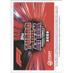 Hazte con Oliver Bearman Epic Moments Cartas Topps Turbo Attax 2026