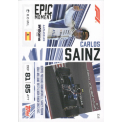 Consigue ahora Carlos Sainz Epic Moments F1 Turbo Attax 2026